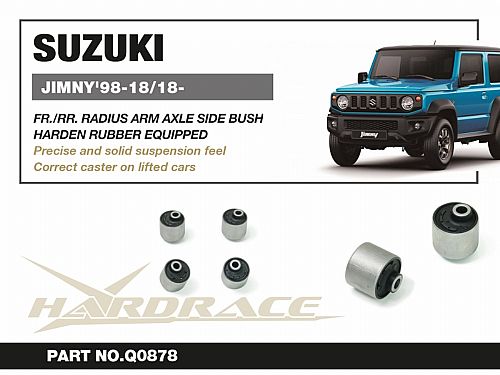 Сайлентблок переднего продольного рычага HardRace для SUZUKI JIMNY 4th 2018-, HRQ0878 Сайлентблок переднего продольного рычага HardRace для SUZUKI JIMNY 4th 2018-, HRQ0878