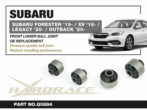 Сайлентблок заднего нижнего, переднего рычага HardRace для SUBARU CROSSTREK 2 поколение 2017-2022, HRQ0884 Сайлентблок заднего нижнего, переднего рычага HardRace для SUBARU CROSSTREK 2 поколение 2017-2022, HRQ0884