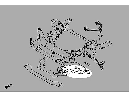 Передний нижний рычаг HardRace для BMW X6 E71/E72 2007-2014 (на сайлентблоках), HRQ0739 Передний нижний рычаг HardRace для BMW X6 E71/E72 2007-2014 (на сайлентблоках), HRQ0739