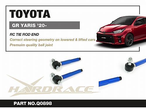 Наконечник поперечной рулевой тяги HardRace для TOYOTA VITZ GR GXPA16/MXPA12 2010-2019, HRQ0898 Наконечник поперечной рулевой тяги HardRace для TOYOTA VITZ GR GXPA16/MXPA12 2010-2019, HRQ0898
