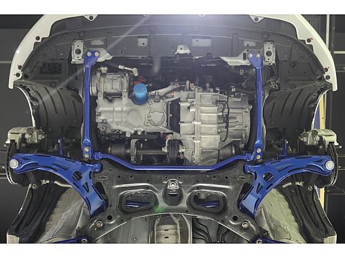 Передние нижние рычаги HardRace для HONDA JAZZ 4th 2020- (на сайлентблоках), HRQ1017