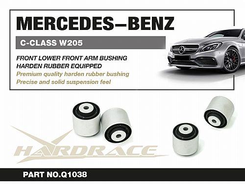 Сайлентблок переднего нижнего рычага HardRace для MERCEDES-BENZ C-Класс W205 2015-2021, HRQ1038 Сайлентблок переднего нижнего рычага HardRace для MERCEDES-BENZ C-Класс W205 2015-2021, HRQ1038