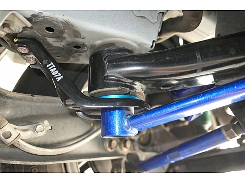 Антивибрационные вставки заднего подрамника HardRace для HONDA CR-V 6th 2023-, HRQ0832