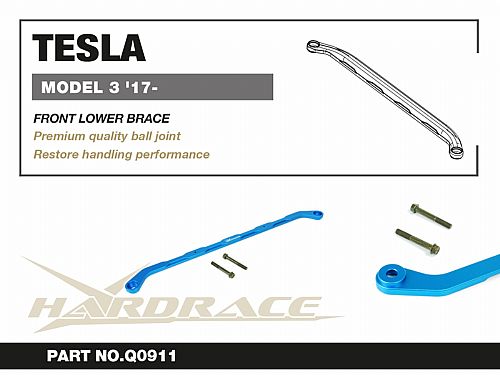 Распорка переднего подрамника HardRace для TESLA Model 3 1 поколение 2017-, HRQ0911 Распорка переднего подрамника HardRace для TESLA Model 3 1 поколение 2017-, HRQ0911