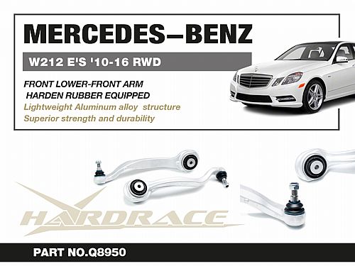Передние нижние рычаги HardRace для MERCEDES-BENZ E-Класс W212/S212 2010-2016 (на сайлентблоках), HR8950