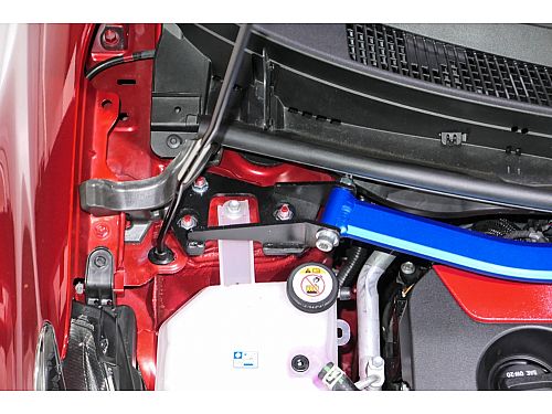 Распорка передней стойки HardRace для TOYOTA YARIS Р4 2020-2023, HRQ0844