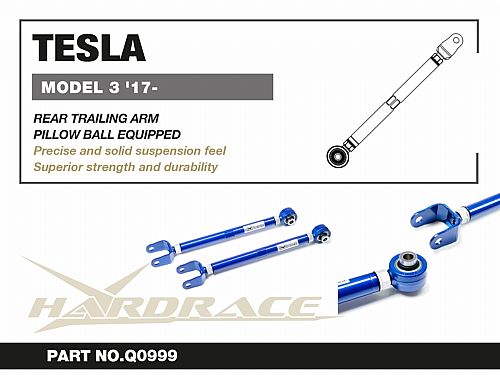 Продольные рычаги задние HardRace для TESLA Model Y 1 поколение 2020- (на ШС), HRQ0999 Продольные рычаги задние HardRace для TESLA Model Y 1 поколение 2020- (на ШС), HRQ0999