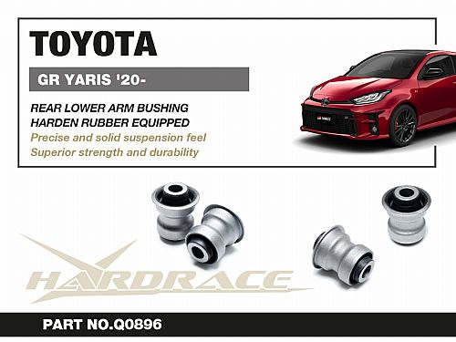 Сайлентблок заднего нижнего рычага HardRace для TOYOTA C-HR 1 поколение 2017-2023, HRQ0896