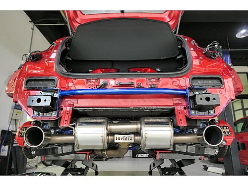Задняя распорка HardRace для TOYOTA YARIS Р4 2020-2023, HRQ0901