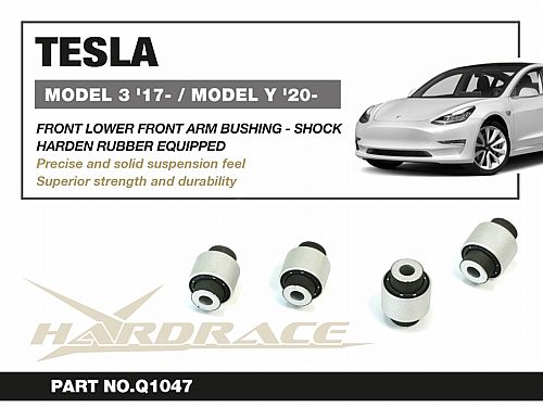 Передний нижний сайлентблок переднего рычага HardRace для TESLA Model 3 1 поколение 2017-, HRQ1047