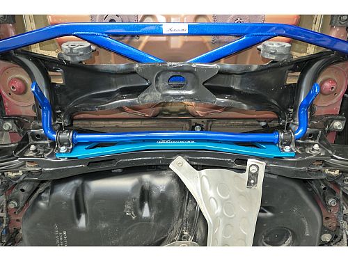 Распорка заднего подрамника HardRace для HONDA CIVIC 10th FK8 TYPE-R 2017-2022, HRQ1000