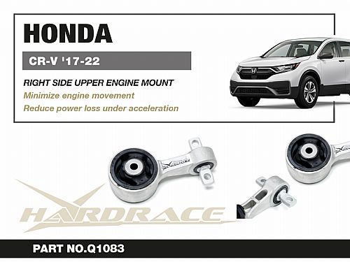 Правая верхняя опора двигателя HardRace для HONDA CR-V 4th RM1/RM3/RM4 2012-2016, HRQ1083 Правая верхняя опора двигателя HardRace для HONDA CR-V 4th RM1/RM3/RM4 2012-2016, HRQ1083