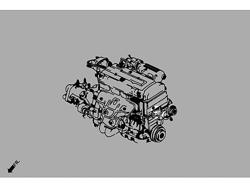 Кронштейн левый B-серии HardRace для HONDA CIVIC 4th EC 1988-1991, HRQ0980