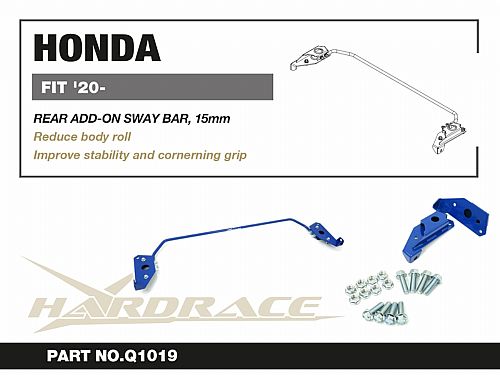 Задний стабилизатор HardRace для HONDA FIT 4th 2020-, HRQ1019 Задний стабилизатор HardRace для HONDA FIT 4th 2020-, HRQ1019