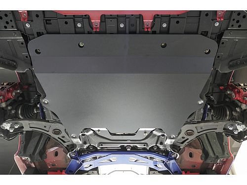Передняя нижняя защитная пластина HardRace для TOYOTA YARIS Р4 2020-2023, HRQ1012