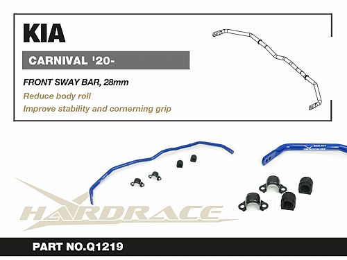 Передний стабилизатор HardRace для KIA CARNIVAL 4th 2020-, HRQ1219
