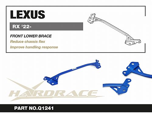 Распорка переднего подрамника HardRace для LEXUS RX 5th ALA10/ALH10 2022-, HRQ1241 Распорка переднего подрамника HardRace для LEXUS RX 5th ALA10/ALH10 2022-, HRQ1241