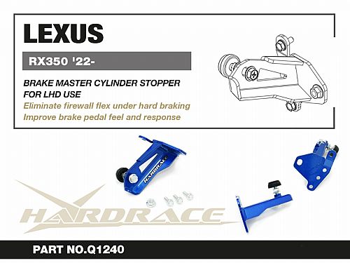 Стопор главного тормозного цилиндра HardRace для LEXUS RX 5th ALA10/ALH10 2022-, HRQ1240