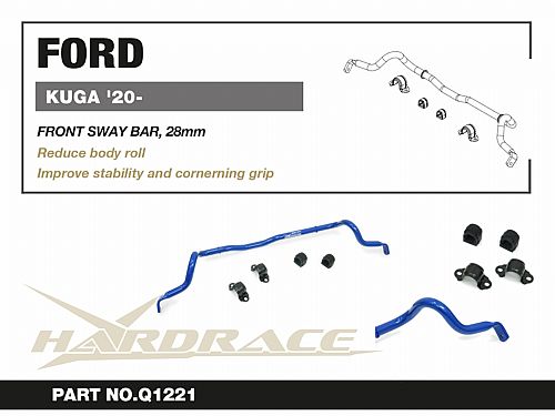 Передний стабилизатор HardRace для FORD KUGA MK3 2020-, HRQ1221
