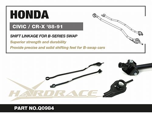 Механизм переключения передачи серии B HardRace для HONDA CIVIC 4th EC 1988-1991 HRQ0984