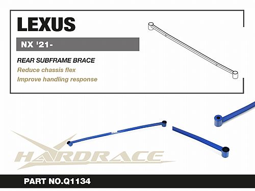 Распорка передней стойки HardRace для LEXUS NX AZ20 2022-, HRQ0526 Распорка передней стойки HardRace для LEXUS NX AZ20 2022-, HRQ0526