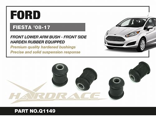 Сайлентблок передних нижних рычагов HardRace для FORD FIESTA MK7 2008-2017, HRQ1149 Сайлентблок передних нижних рычагов HardRace для FORD FIESTA MK7 2008-2017, HRQ1149
