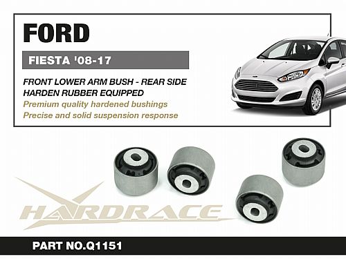 Сайлентблок заднего нижнего, переднего рычага HardRace для MAZDA DEMIO 3rd DE 2007-2014, HRQ1151 Сайлентблок заднего нижнего, переднего рычага HardRace для MAZDA DEMIO 3rd DE 2007-2014, HRQ1151