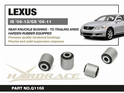 Сайлентблок заднего кулака HardRace для LEXUS IS 2nd XE20 2006-2013, HRQ1168 Сайлентблок заднего кулака HardRace для LEXUS IS 2nd XE20 2006-2013, HRQ1168