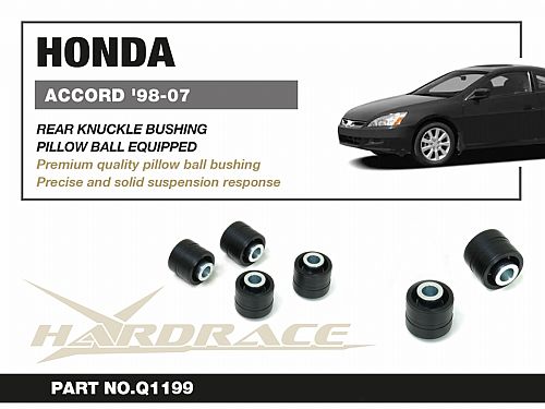 Сайлентблок заднего кулака HardRace для HONDA ACCORD 7th UC1 2002-2008, HRQ1199 Сайлентблок заднего кулака HardRace для HONDA ACCORD 7th UC1 2002-2008, HRQ1199