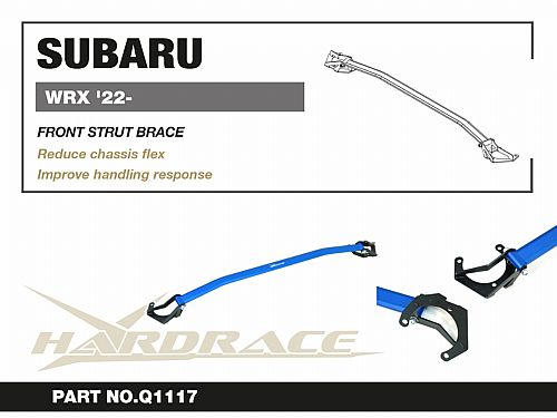Распорка передней стойки HardRace для SUBARU WRX 2 поколение 2022-, HRQ1117 Распорка передней стойки HardRace для SUBARU WRX 2 поколение 2022-, HRQ1117