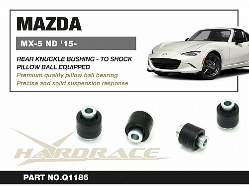 Сайлентблок заднего кулака HardRace для MAZDA MX-5 4th ND MIATA 2015-, HRQ1186 Сайлентблок заднего кулака HardRace для MAZDA MX-5 4th ND MIATA 2015-, HRQ1186 — фото 2