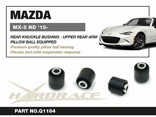Сайлентблок заднего рычага HardRace для MAZDA MX-5 4th ND MIATA 2015-, HRQ1184 Сайлентблок заднего рычага HardRace для MAZDA MX-5 4th ND MIATA 2015-, HRQ1184