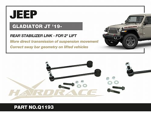 Задняя тяга/стойка стабилизатора HardRace для JEEP GLADIATOR JT 2019-, HRQ1193 Задняя тяга/стойка стабилизатора HardRace для JEEP GLADIATOR JT 2019-, HRQ1193