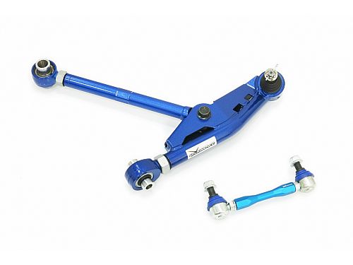 Передние нижние рычаги HardRace для SUBARU BRZ ZD8 2021- (на сайлентблоках и ШС), HRQ1045