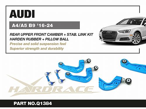 Задние верхние развальные рычаги HardRace для AUDI S4 B9 2016- HRQ1384 Задние верхние развальные рычаги HardRace для AUDI S4 B9 2016- HRQ1384