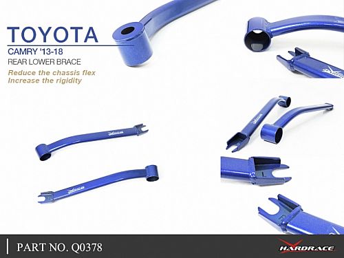 Распорка задняя нижняя HardRace для TOYOTA CAMRY 7th XV50 2013-2017, HRQ0378 Распорка задняя нижняя HardRace для TOYOTA CAMRY 7th XV50 2013-2017, HRQ0378 — фото 6