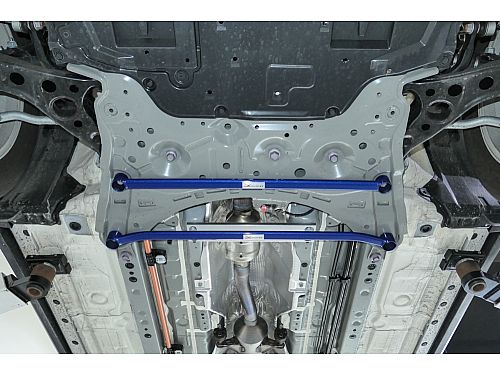 Распорка переднего подрамника HardRace для TOYOTA PRIUS 4th XW50 2015–2022, HRQ0120 Распорка переднего подрамника HardRace для TOYOTA PRIUS 4th XW50 2015–2022, HRQ0120