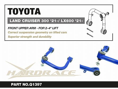 Передний верхний рычаг HardRace для Lexus LX 4 поколение J310 (2021-), HRQ1397 Передний верхний рычаг HardRace для Lexus LX 4 поколение J310 (2021-), HRQ1397 — фото 2