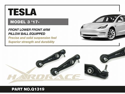 Передний нижний рычаг HardRace для TESLA Model 3 1 поколение 2017- (на ШС), HRQ1319