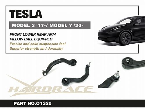 Задний нижний рычаг HardRace для TESLA Model 3 1 поколение 2017- (на ШС), HRQ1320 Задний нижний рычаг HardRace для TESLA Model 3 1 поколение 2017- (на ШС), HRQ1320
