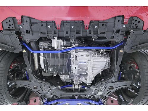 Передняя распорка радиатора HardRace для TOYOTA YARIS Р4 2020-2023, HRQ0882 Передняя распорка радиатора HardRace для TOYOTA YARIS Р4 2020-2023, HRQ0882