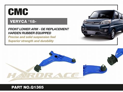 Передние нижние рычаги HardRace для CMC VERYCA 1 поколение 2018- (на сайлентблоках), HRQ1365 Передние нижние рычаги HardRace для CMC VERYCA 1 поколение 2018- (на сайлентблоках), HRQ1365