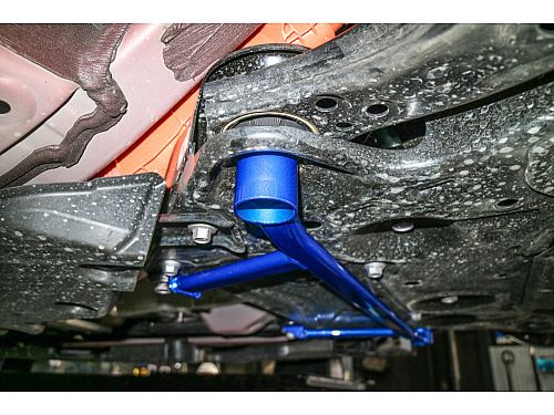 Распорка переднего подрамника HardRace для TOYOTA PRIUS 5th XW60 2023-, HRQ1280