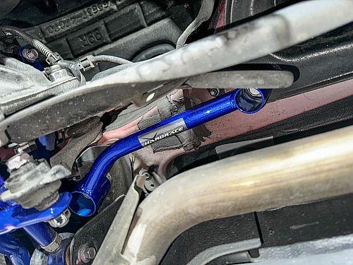 Распорка задняя продольная HardRace для TOYOTA PRIUS 5th XW60 2023-, HRQ1282 — фото 8