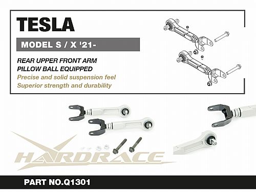 Рычаг задний верхний HardRace для TESLA Model S 1 поколение 2021- (на ШС), HRQ1301