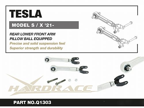 Задний диагональный рычаг HardRace для TESLA Model S 1 поколение 2021- (на ШС), HRQ1303