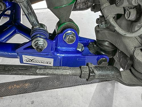Передние нижние рычаги HardRace для MAZDA MX-5 MIATA 2nd NB 1999-2005 (на сайлентблоках), HRQ1252