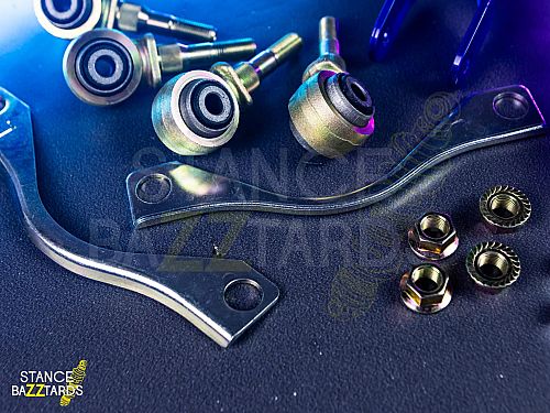Передние верхние развальные рычаги HardRace для HONDA CIVIC 4th EC 1988-1991 (на сайлентблоках), HR7426 Передние верхние развальные рычаги HardRace для HONDA CIVIC 4th EC 1988-1991 (на сайлентблоках), HR7426
