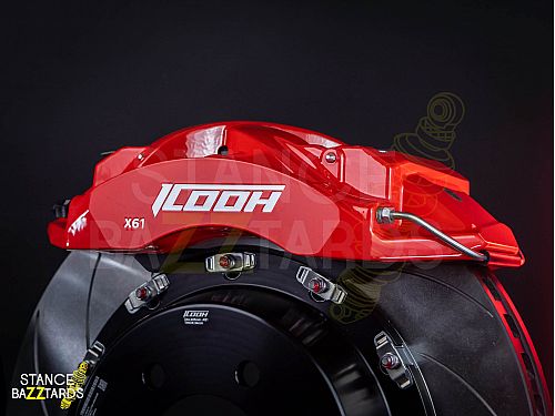 Тормозная тюнинг-система LiXiang L7 1 поколение (2023-2024) ICOOH X61, (405*34mm, Фиксированный, Насечки), поршней: 6, передняя ось, цвет: Красный X61-E20-R-03-10-01-02-0D-02-00-02 Тормозная тюнинг-система LiXiang L7 1 поколение (2023-2024) ICOOH X61, (405*34mm, Фиксированный, Насечки), поршней: 6, передняя ось, цвет: Красный X61-E20-R-03-10-01-02-0D-02-00-02