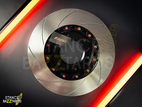 Тормозная тюнинг-система LEXUS GX I (470) (UZJ120) (2002-2009) ICOOH IC51 (355*32mm, Фиксированный, Насечки), поршней: 6, передняя ось, цвет: Красный IC51-781-R-03-07-01-02-0A-04-00-02